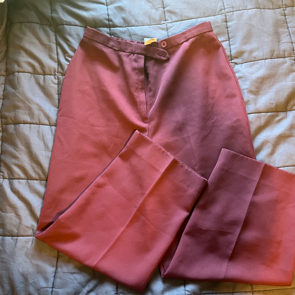 Vintage High waisted pleated trousers